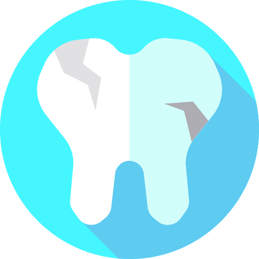 Broken tooth